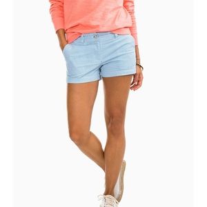 Southern Tide Leah 3" Seersucker Short EUC size 0